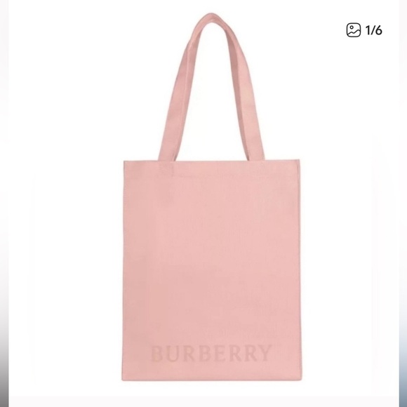 Burberry Soft Pink Tote Bag - Picture 1 of 3